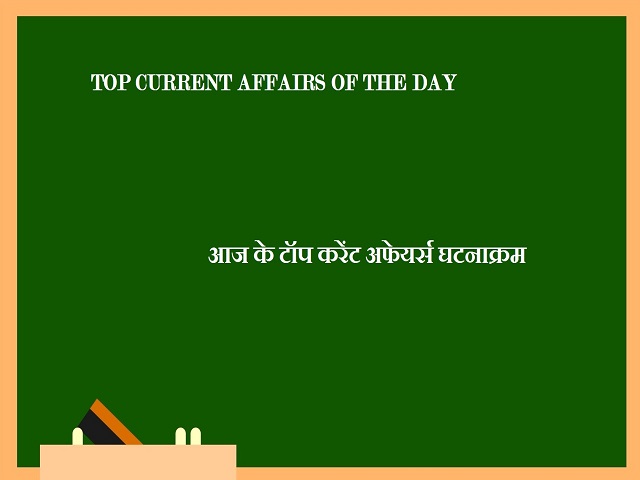Top Current Affairs in Hindi